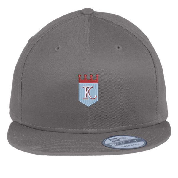 Kings Shield Embroidered logo - Flat Bill Snapback Cap Thumbnail