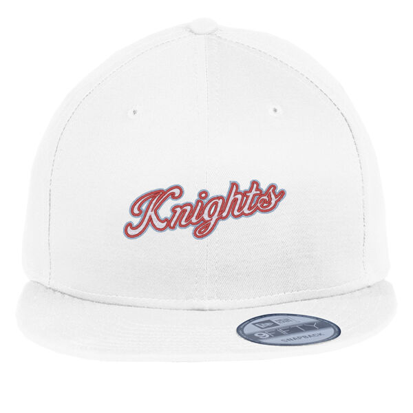 Knights Script Embroidered logo - Flat Bill Snapback Cap Thumbnail