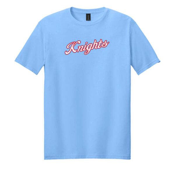 Knights Script Printed logo - Softstyle ® T Shirt Thumbnail
