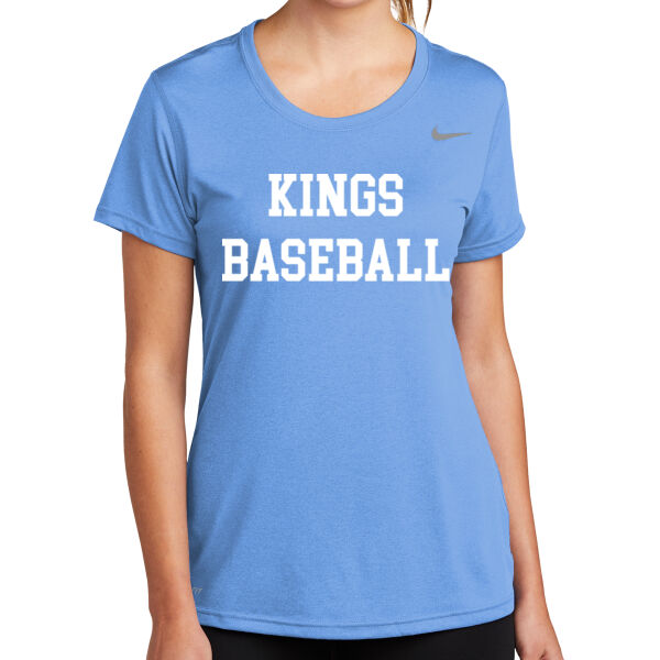 KINGS BASEBALL BLOCK Printed logo - Women's Team rLegend Tee Thumbnail