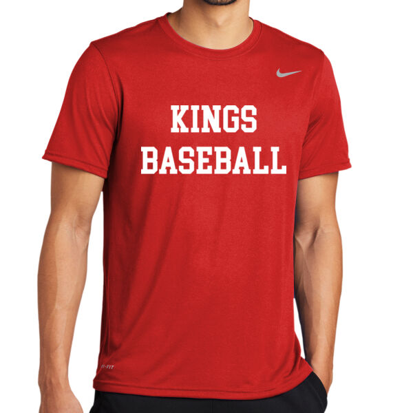 KINGS BASEBALL BLOCK Printed logo - Team rLegend Tee Thumbnail